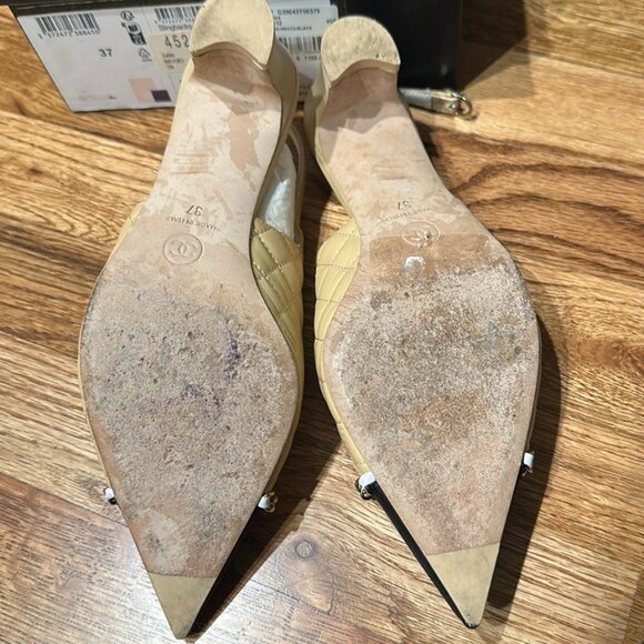 Chanel Slingback w Box & Dustbags - Picture 5 of 7